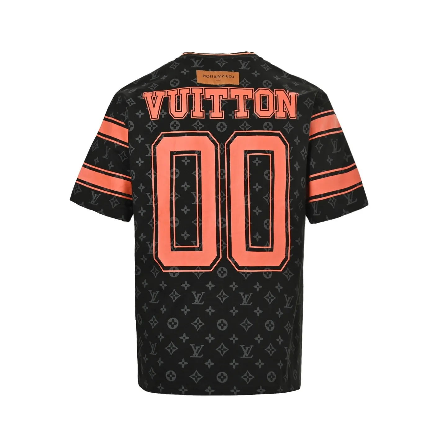 Louis Vuitton/Louis Vuitton 25ss No. 00 Orange letter print short sleeves